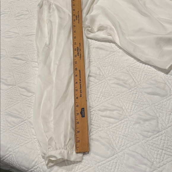 Ralph Lauren Polo ruffle collar button down blouse Size XXL - Picture 10 of 11